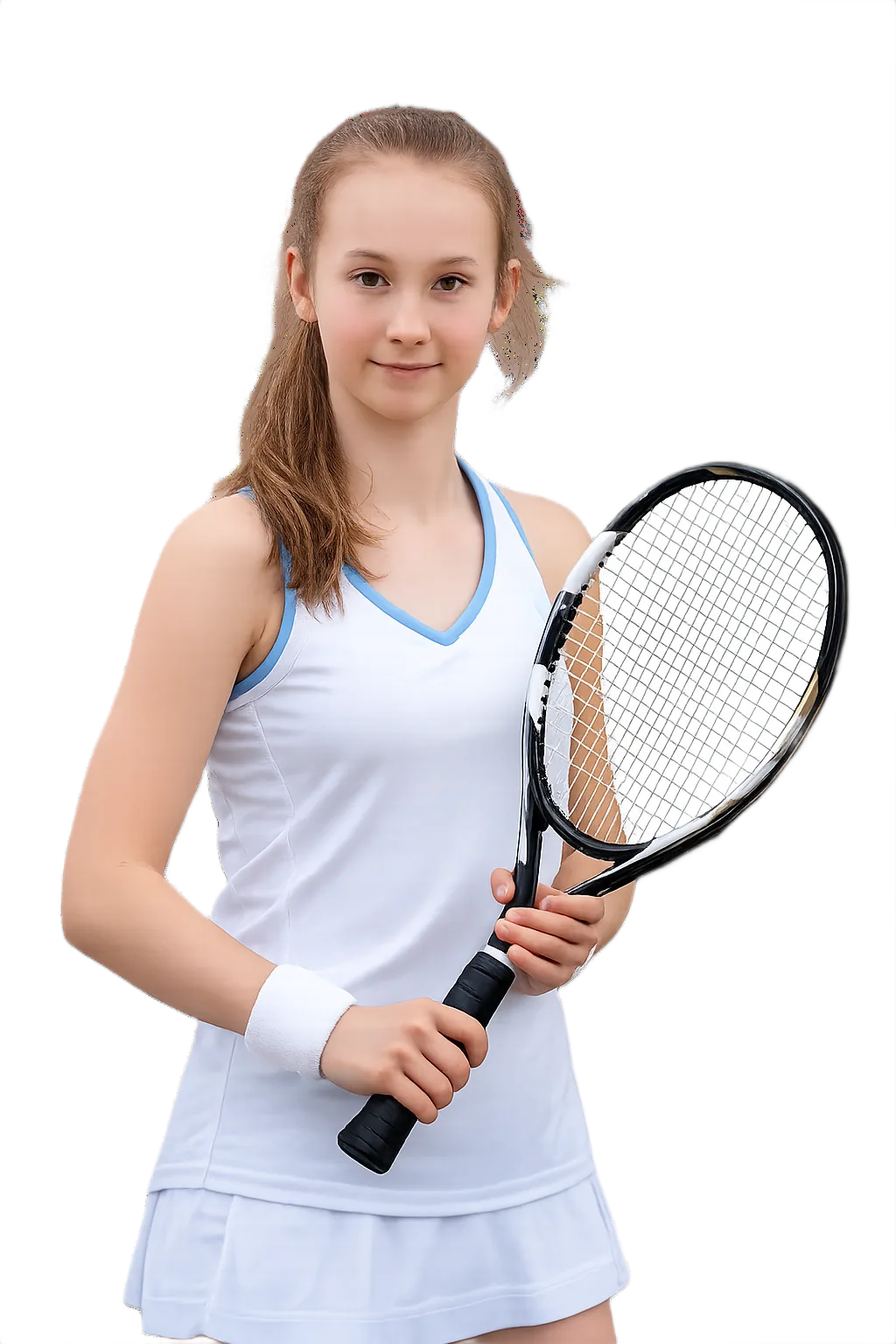 Portrait of Mariia Tkacheva, tennis player