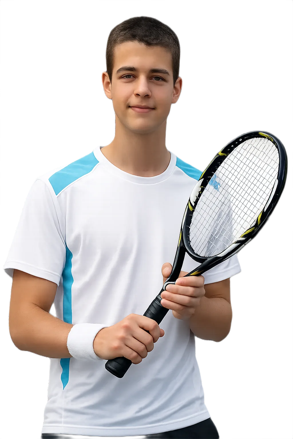 Portrait of Marko Maksimovic, tennis player