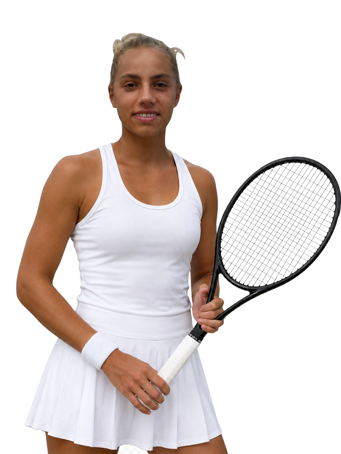 Mathilde Lollia tennis player profile visual with TennisJack stats and match analysis