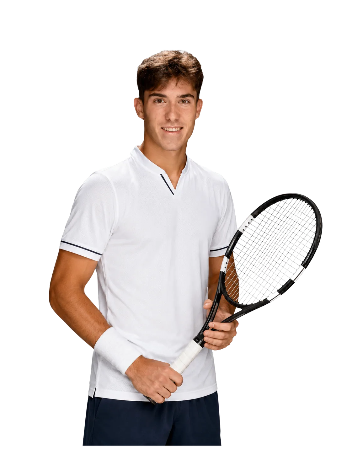 Matic Dimic tennis player profile visual with TennisJack stats and match analysis