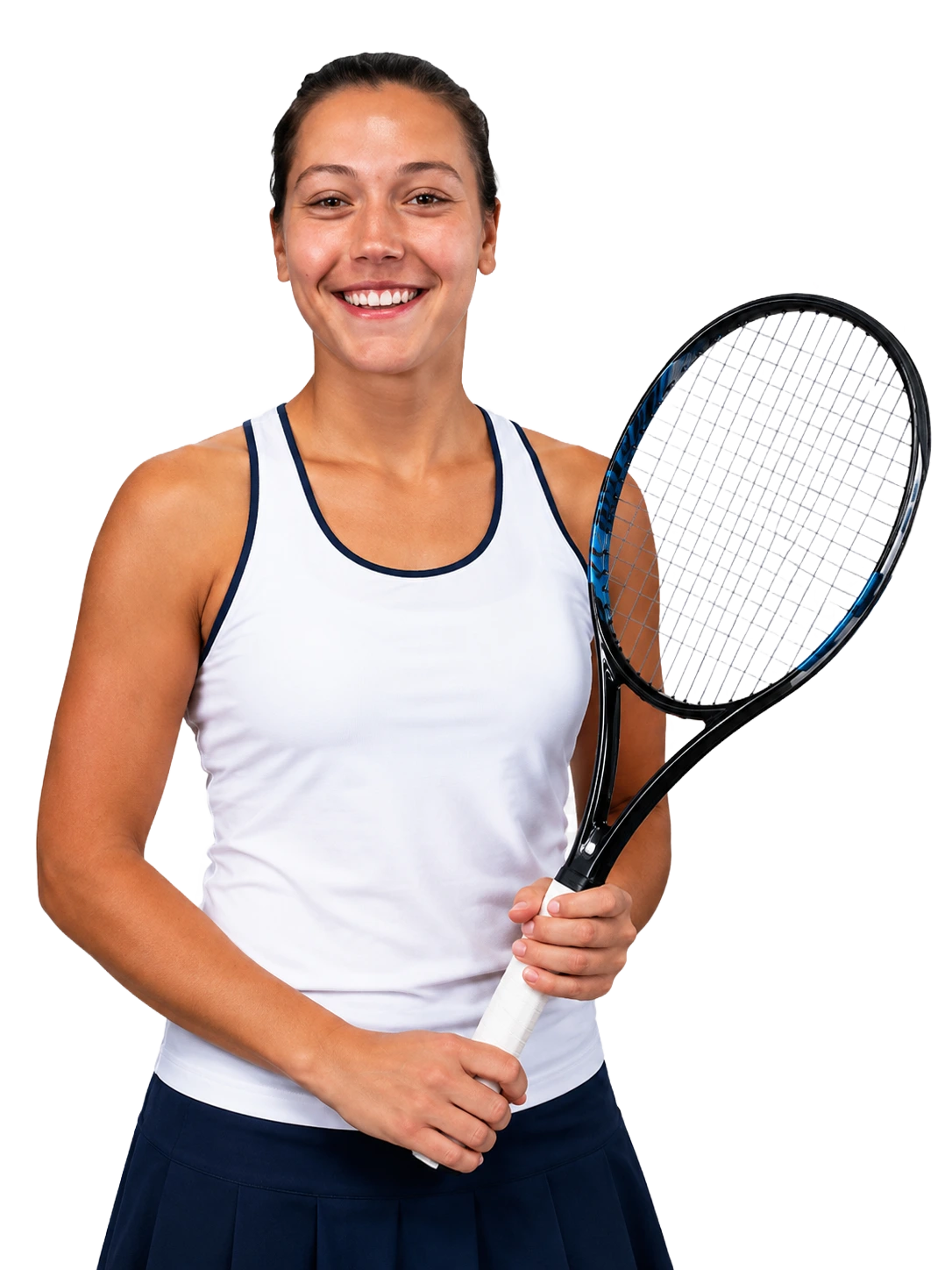 Matilde Jorge tennis player profile visual with TennisJack stats and match analysis