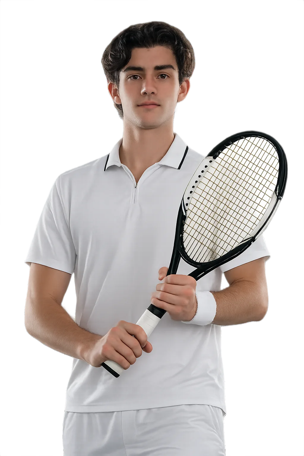 Portrait of Matisse Farzam, tennis player