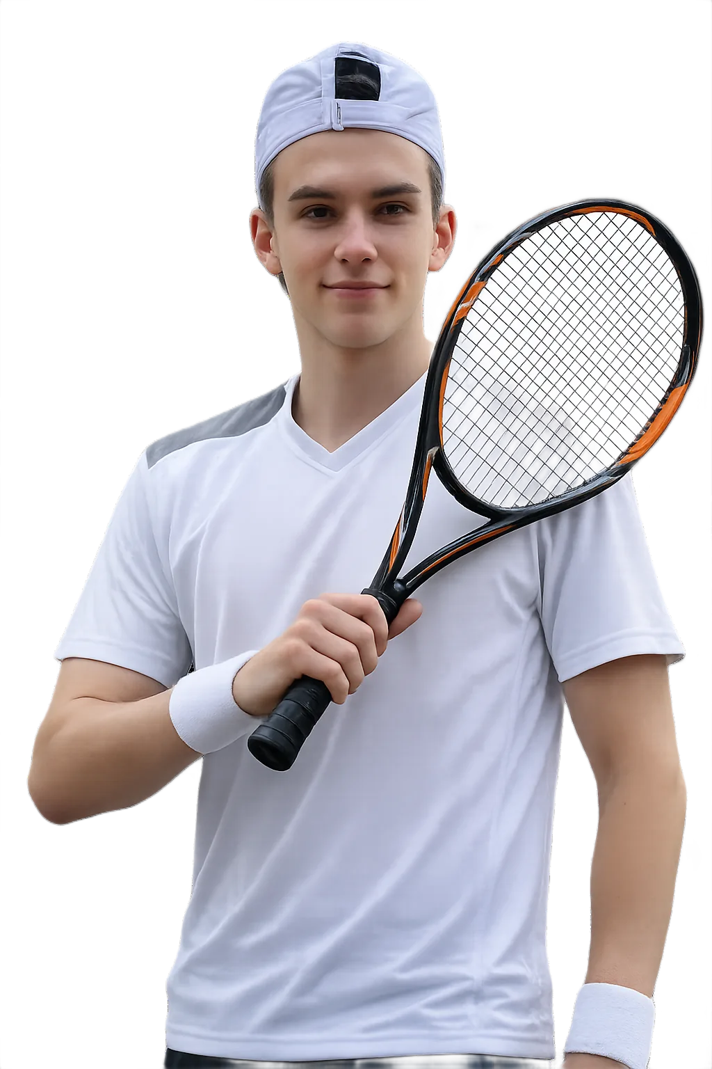 Portrait of Matteo Mura, tennis player