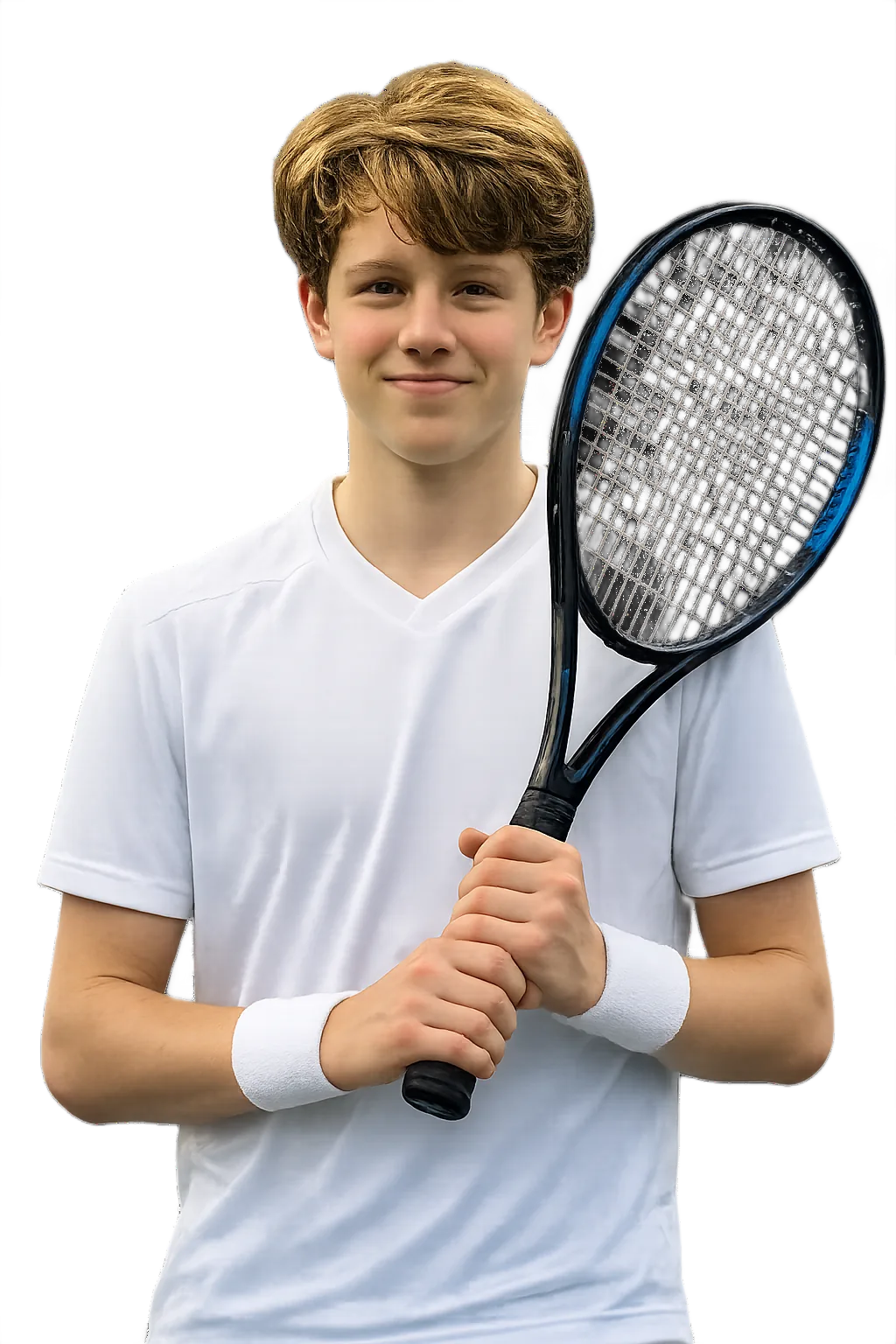 Portrait of Max Dahlin, tennis player
