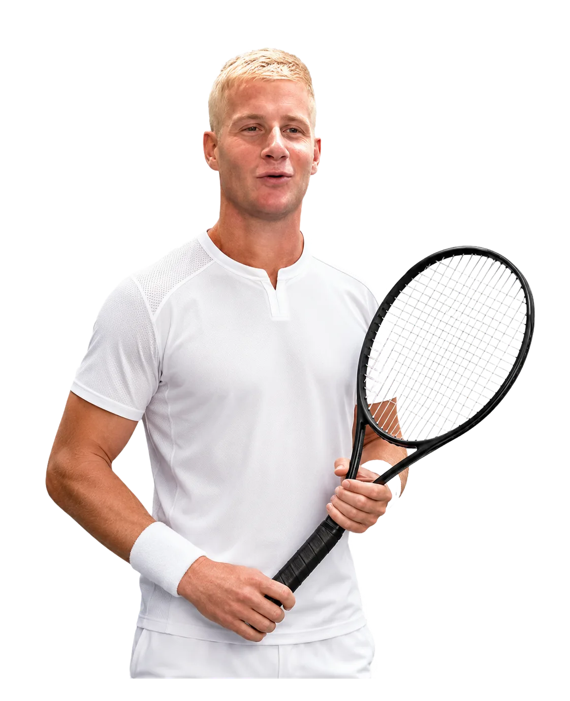 Max Houkes tennis player profile visual with TennisJack stats and match analysis
