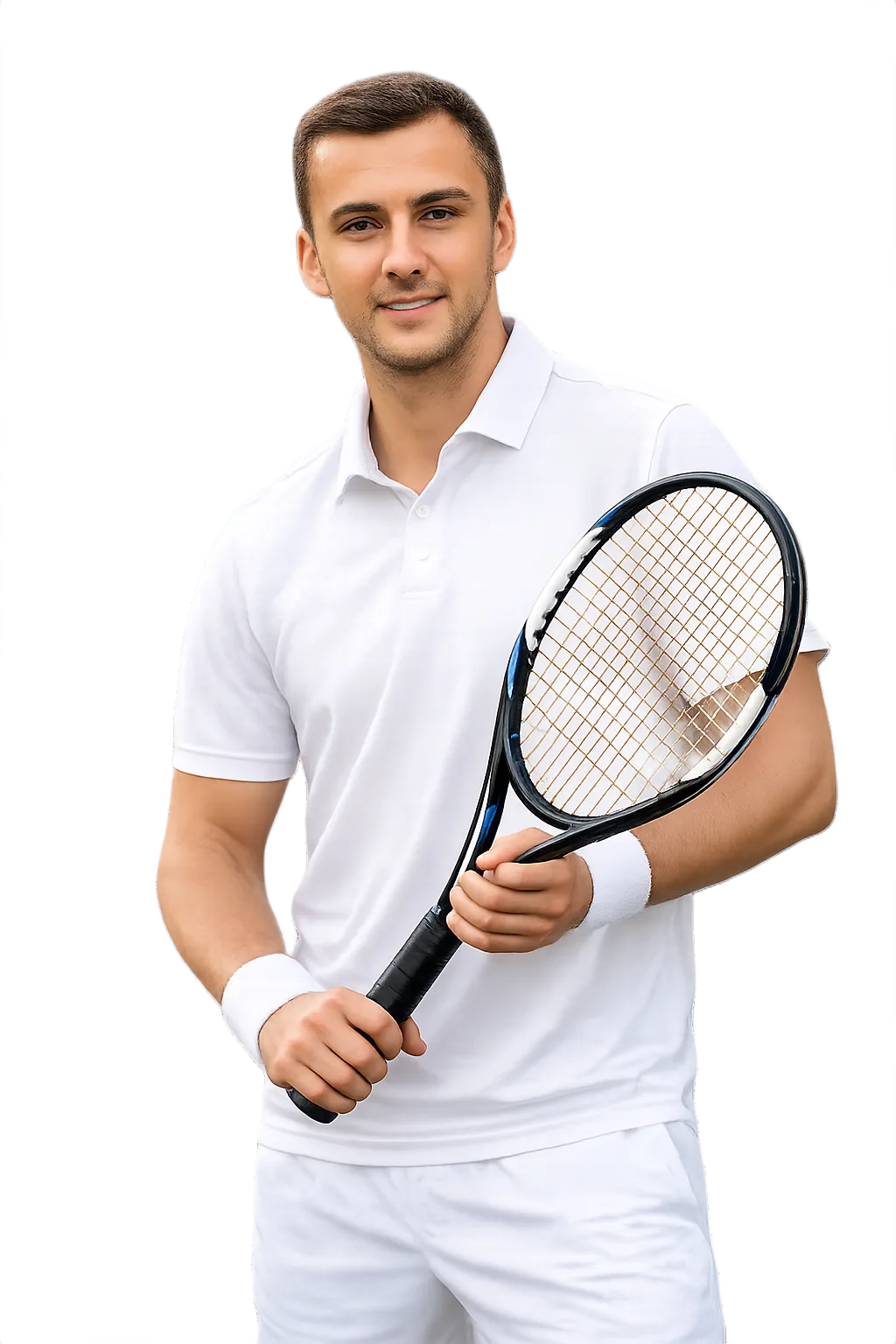 Portrait of Maxence Beauge, tennis player