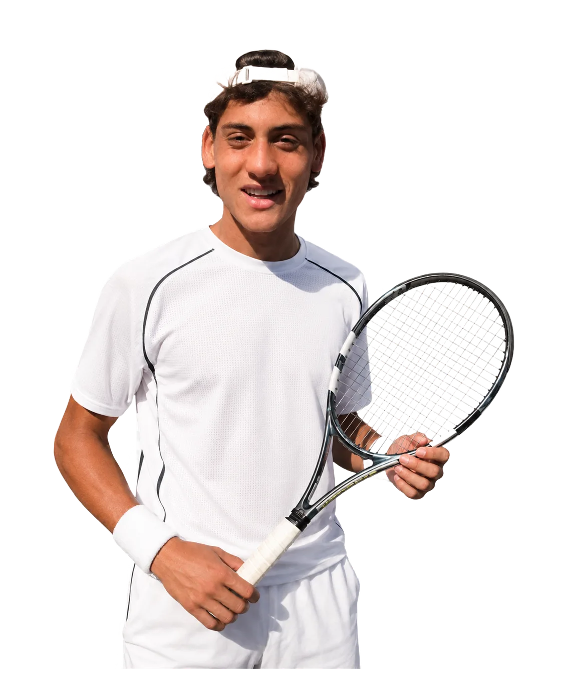 Maximo Zeitune tennis player profile visual with TennisJack stats and match analysis