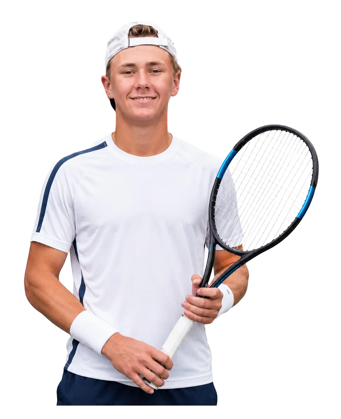 Maximus Dussault tennis player profile visual with TennisJack stats and match analysis