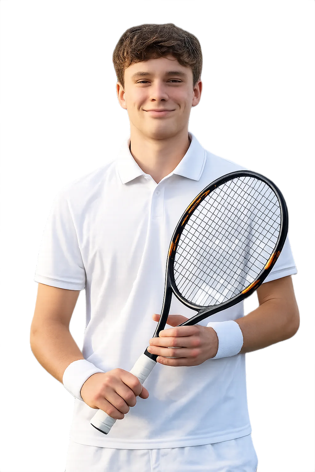 Portrait of Mees Rottgering, tennis player