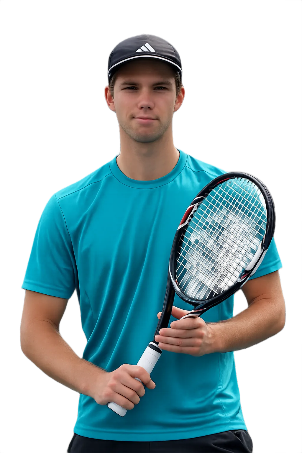 Portrait of Michael Antonius, tennis player