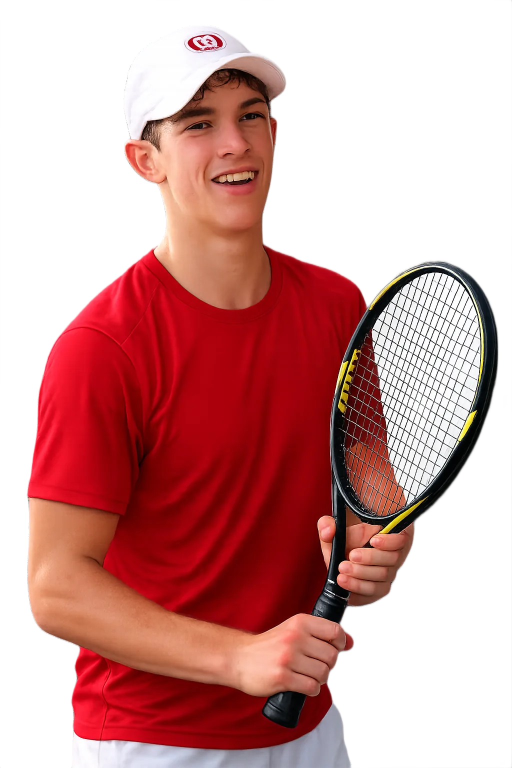 Portrait of Mikael Arseneault, tennis player