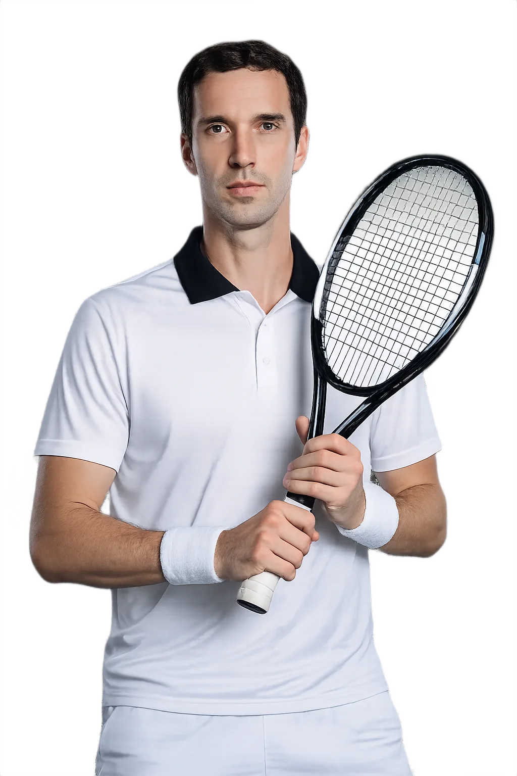 Portrait of Mikhail Kukushkin, tennis player