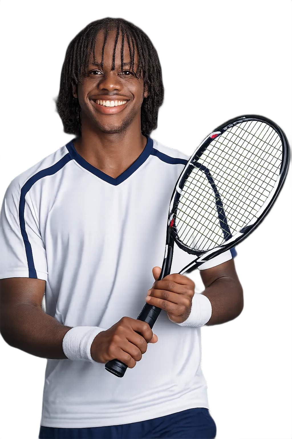Portrait of Miles Clark, tennis player