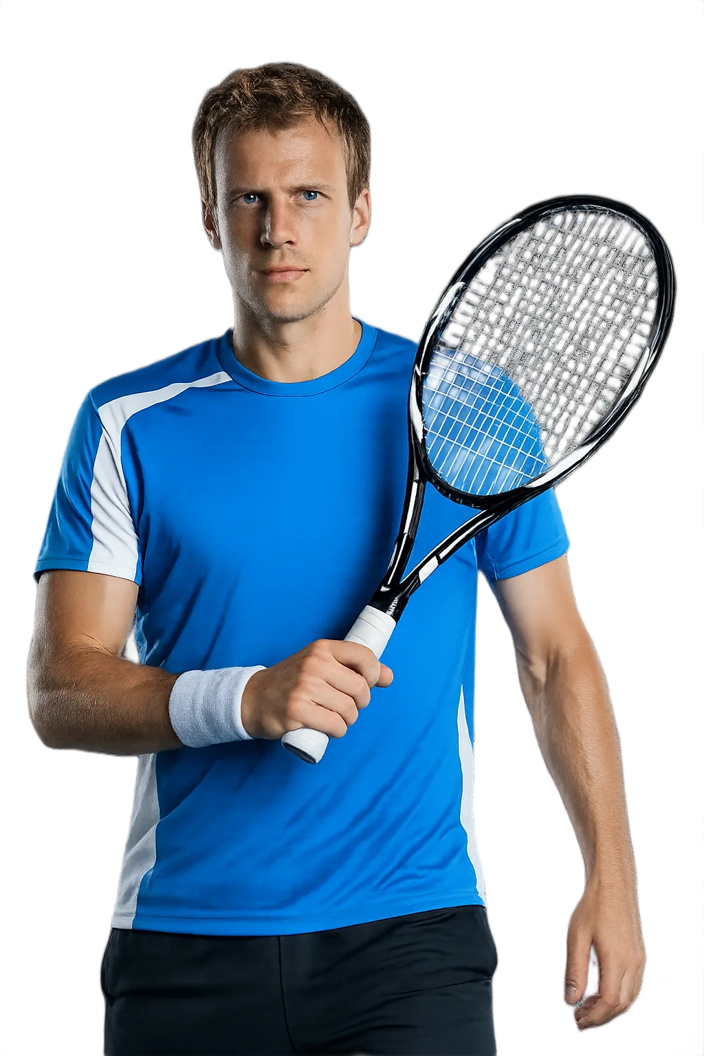 Portrait of Mirza Basic, tennis player