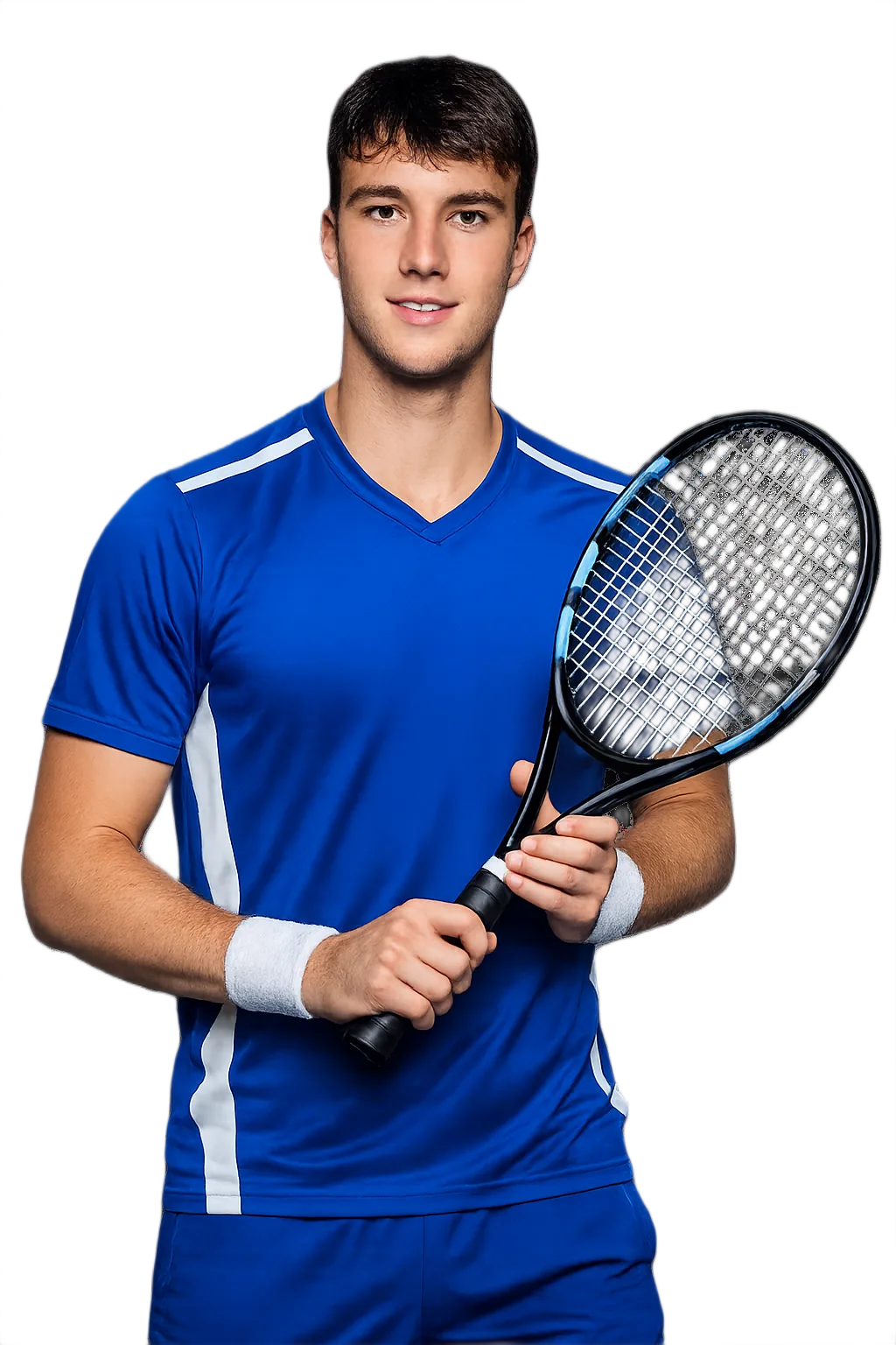 Portrait of Moritz Kudernatsch, tennis player