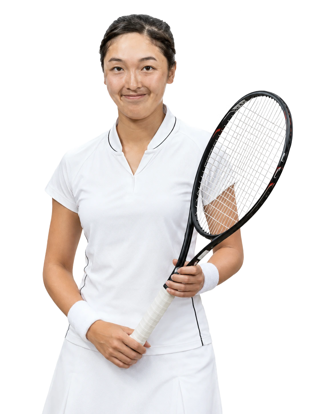 Naho Sato tennis player profile visual with TennisJack stats and match analysis