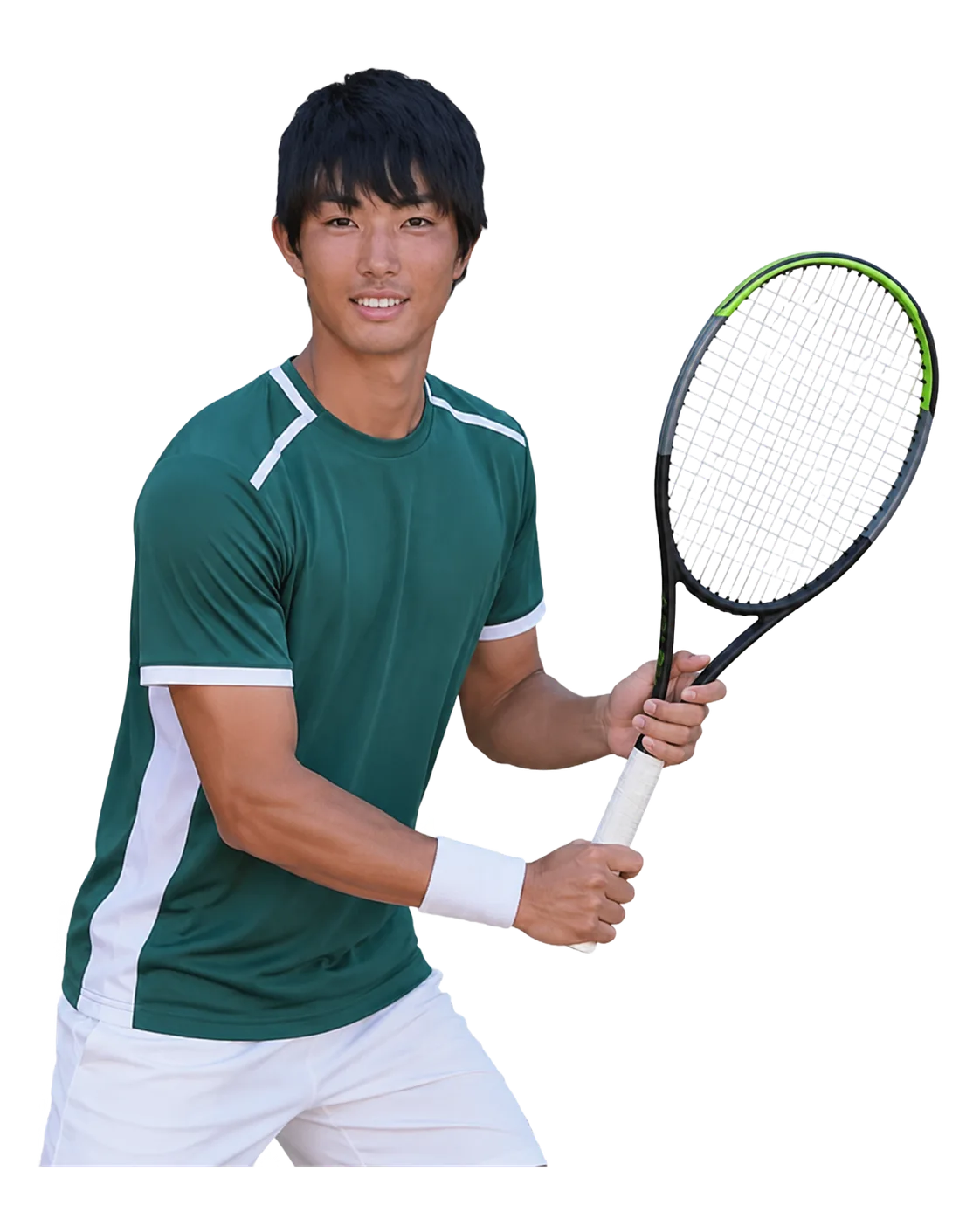 Naoya Honda tennis player profile visual with TennisJack stats and match analysis