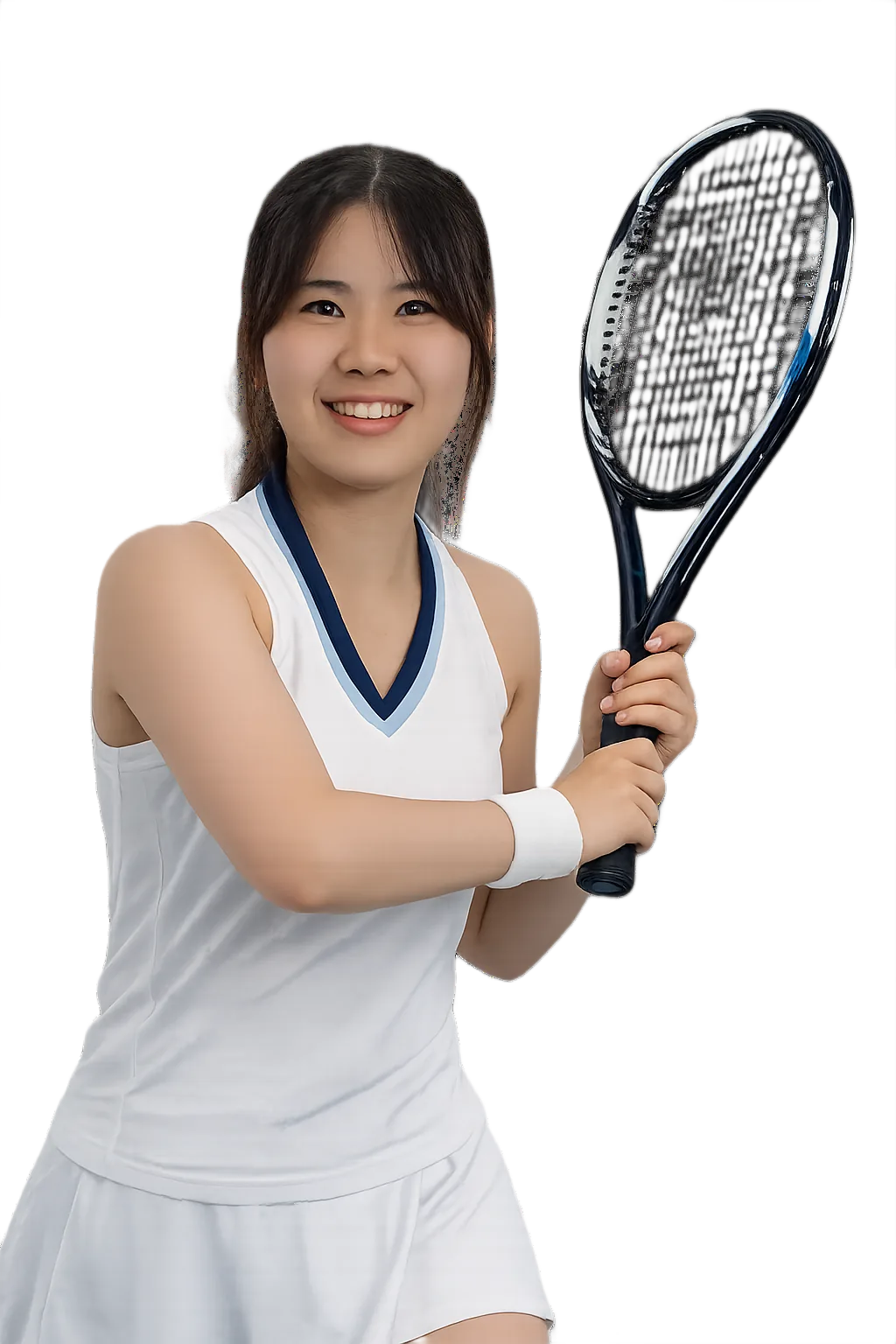 Portrait of Natsuki Yoshimoto, tennis player
