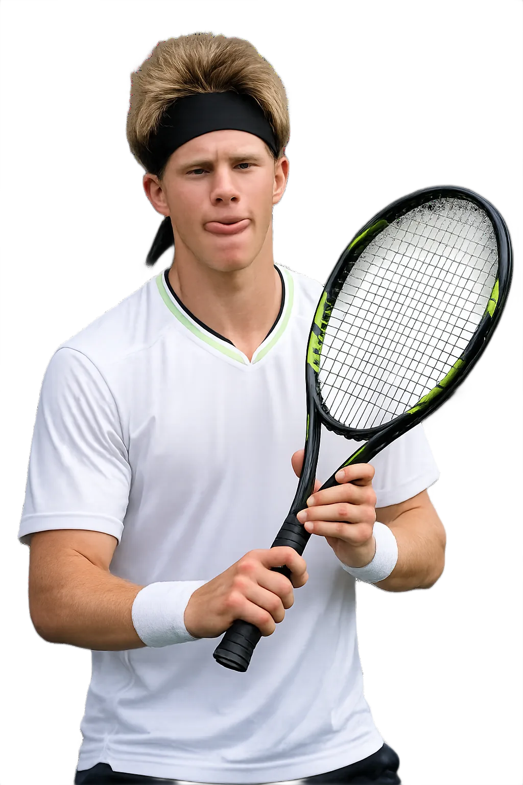 Portrait of Neil Oberleitner, tennis player