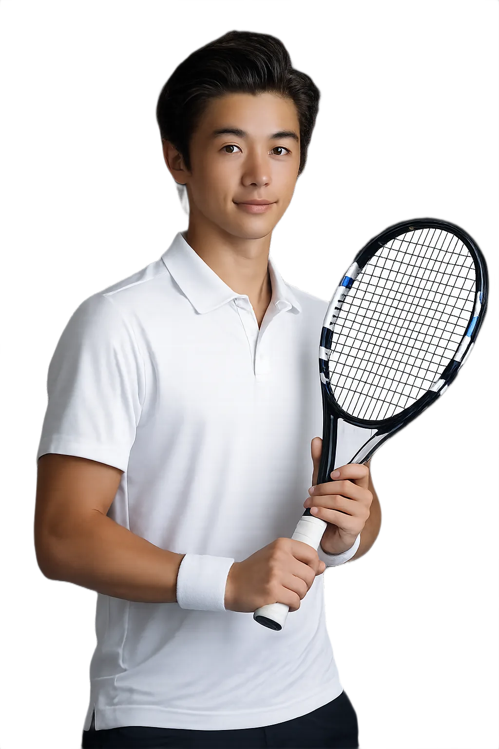 Portrait of Neo Niedner, tennis player