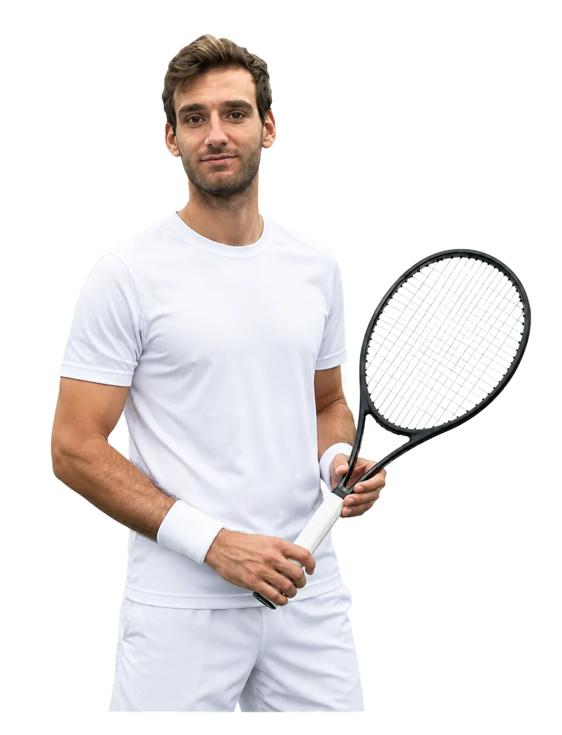 Nicolas Parizzia tennis player profile visual with TennisJack stats and match analysis