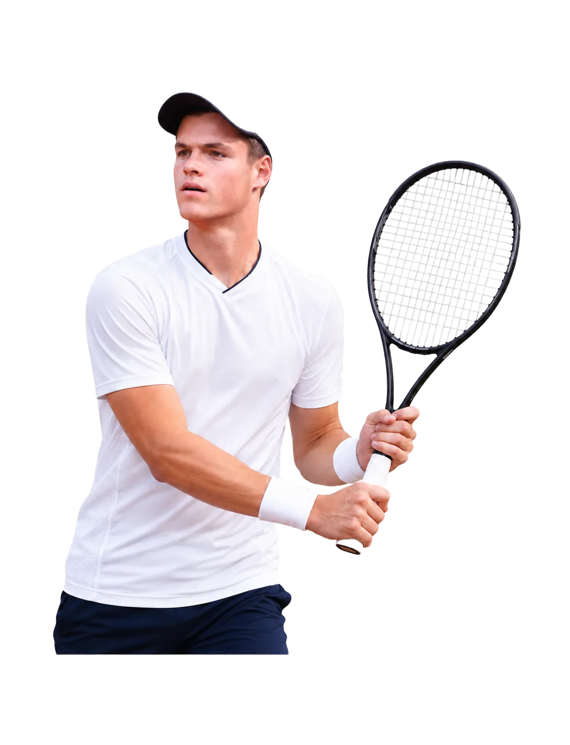 Nik Mikovic tennis player profile visual with TennisJack stats and match analysis