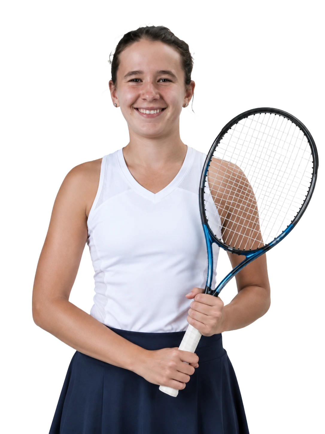 Nikola Bartunkova tennis player profile visual with TennisJack stats and match analysis