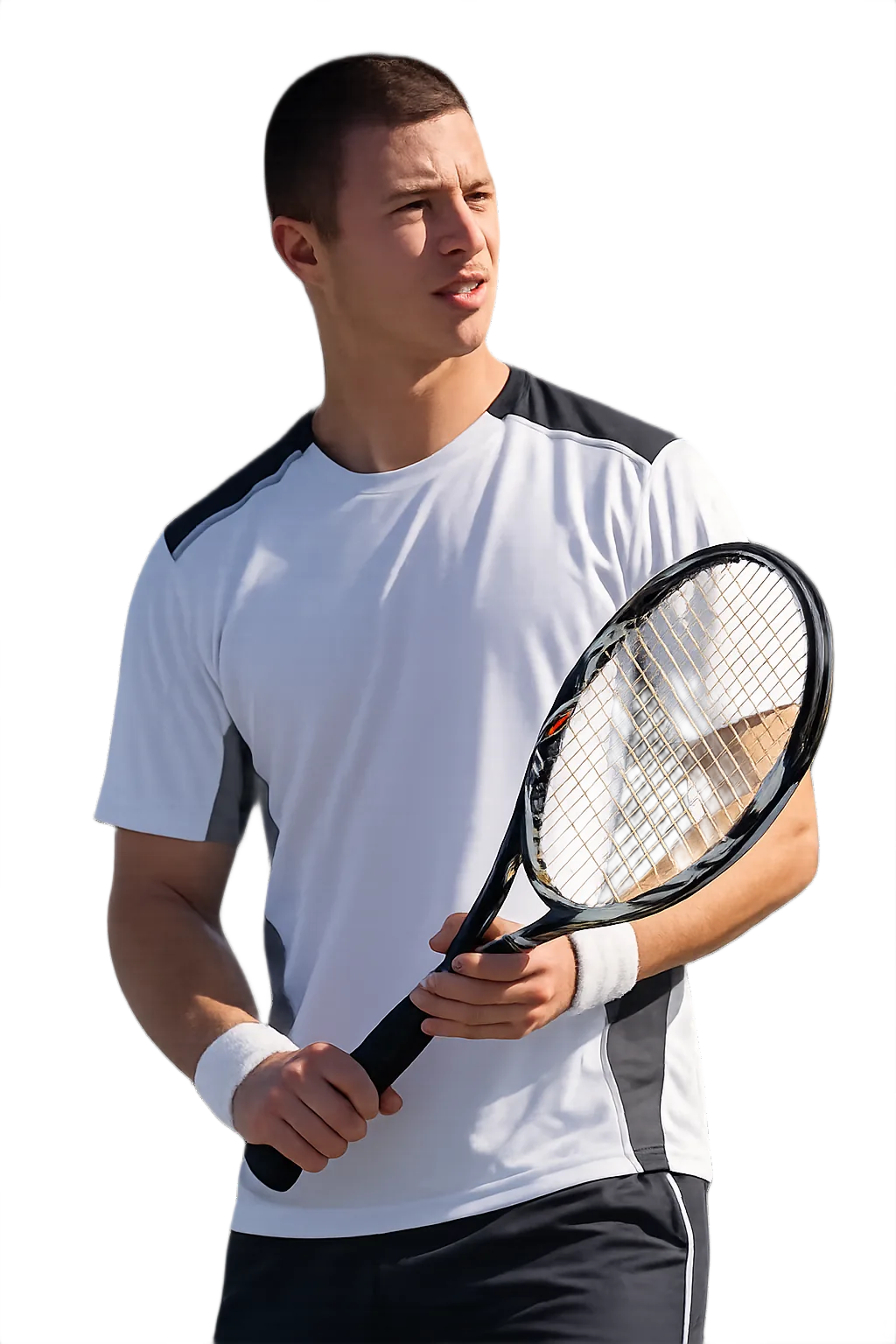 Portrait of Nikola Basic, tennis player