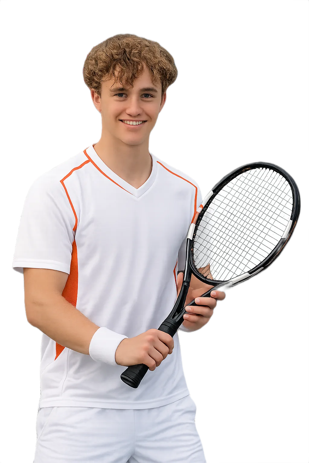 Portrait of Nikola Djosic, tennis player