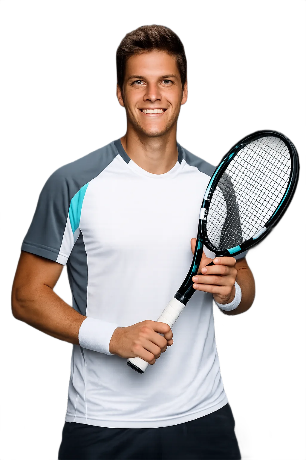 Portrait of Nino Serdarusic, tennis player