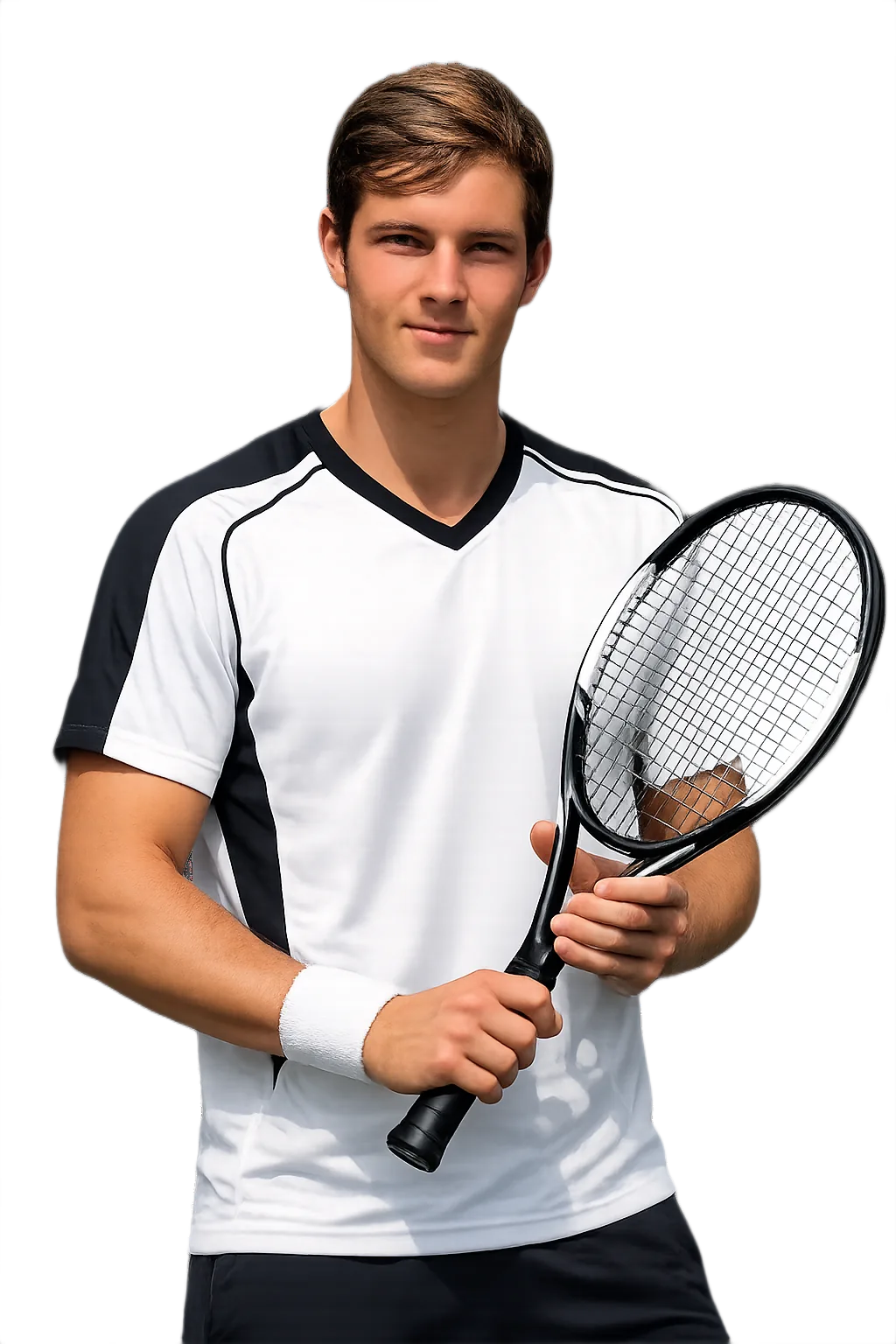 Portrait of Noah Thurner, tennis player
