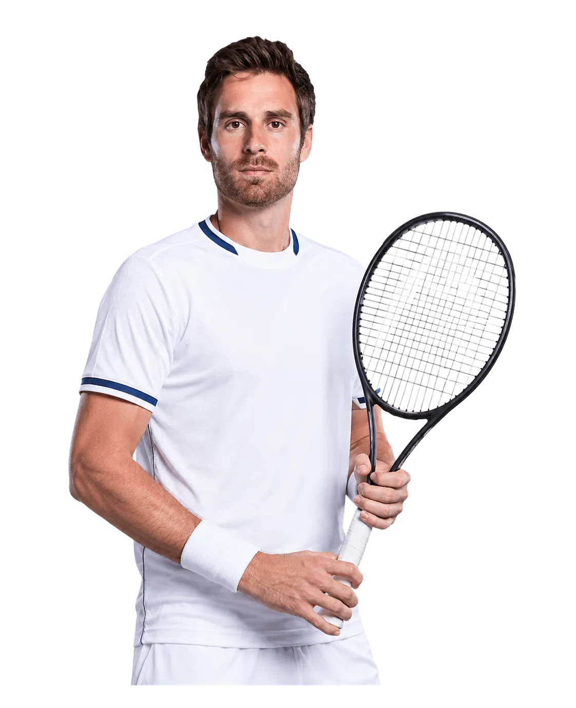 Norbert Gombos tennis player profile visual with TennisJack stats and match analysis