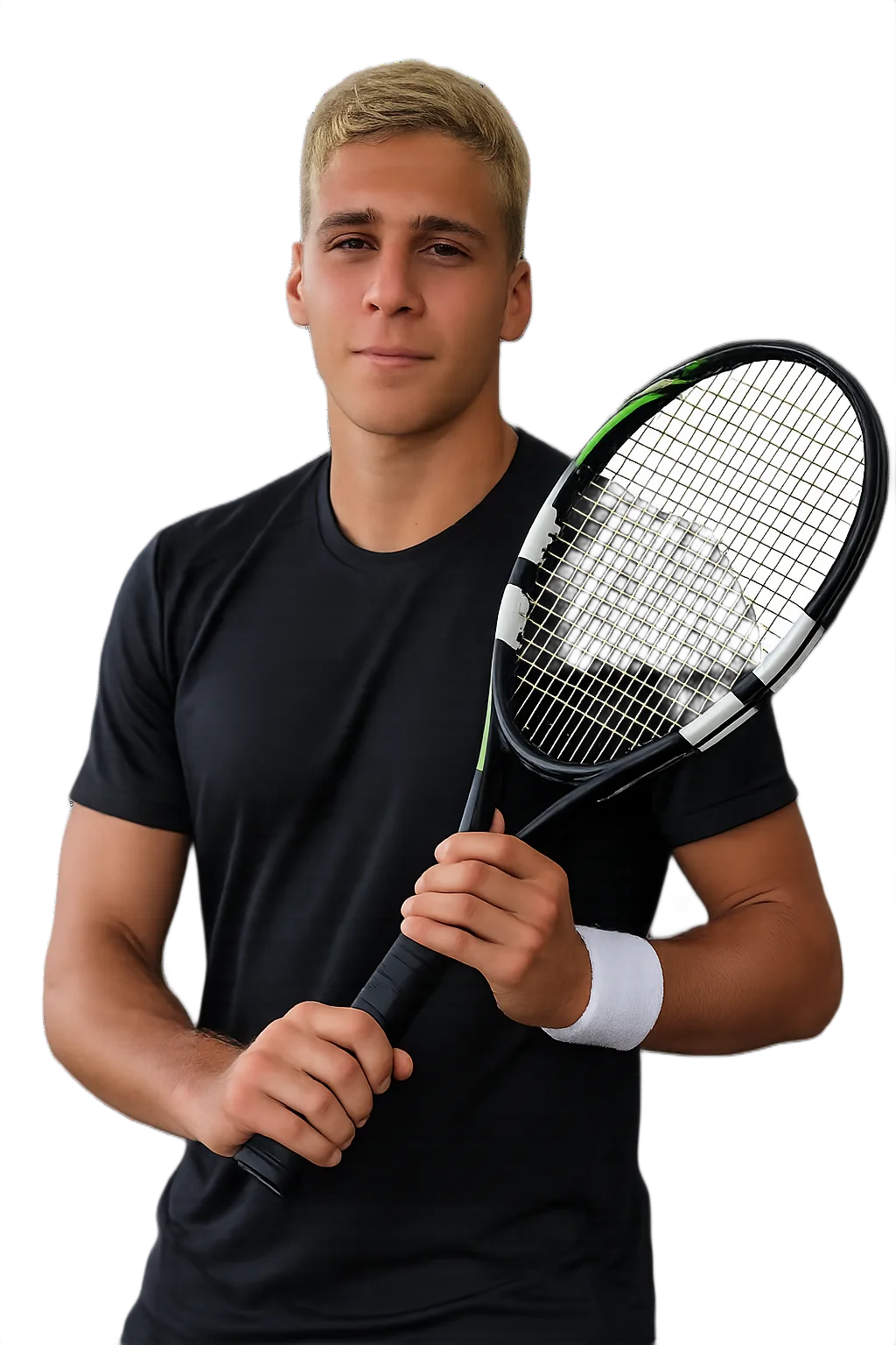 Portrait of Nour Fathalla, tennis player
