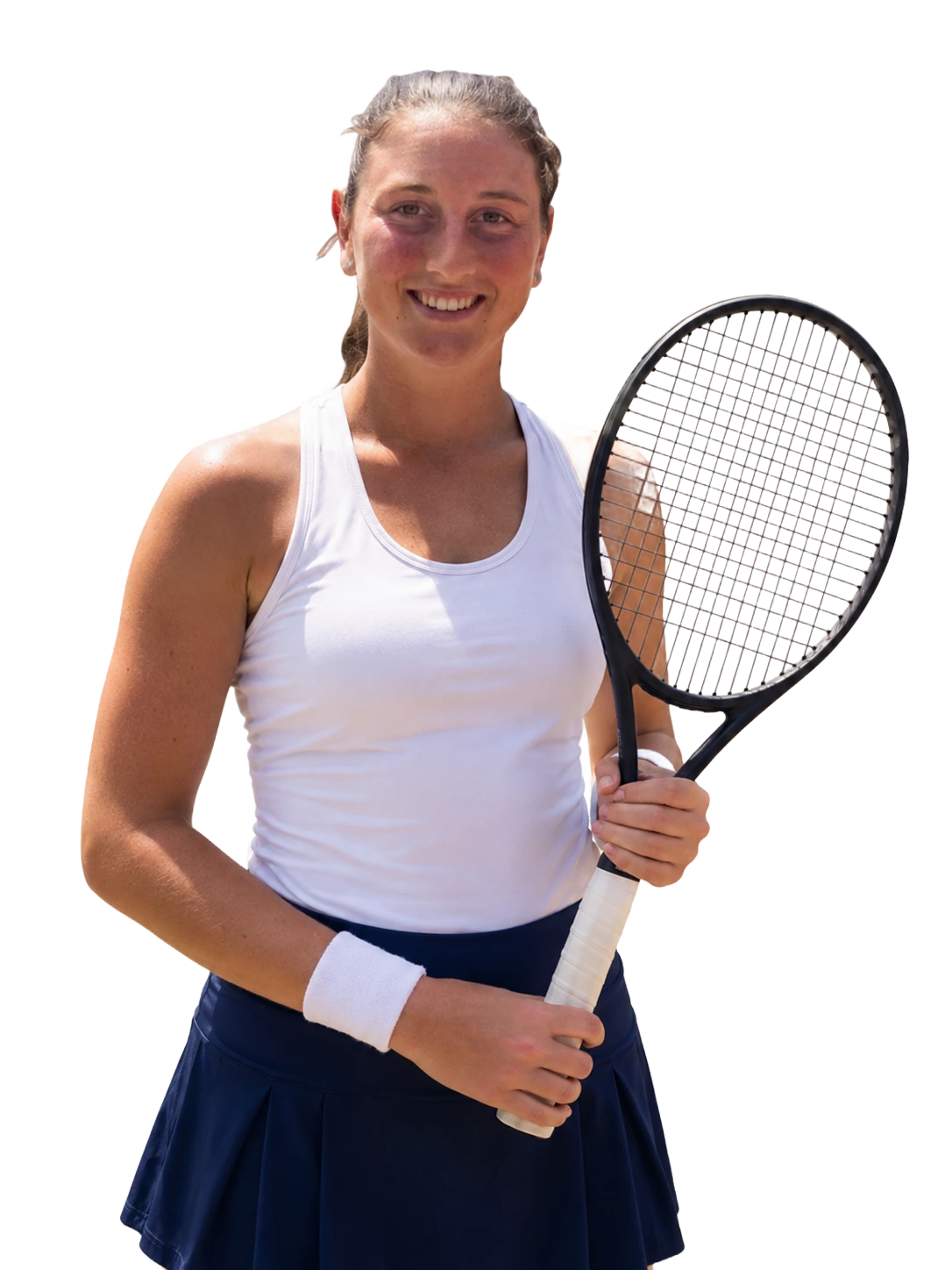 Nuria Brancaccio tennis player profile visual with TennisJack stats and match analysis