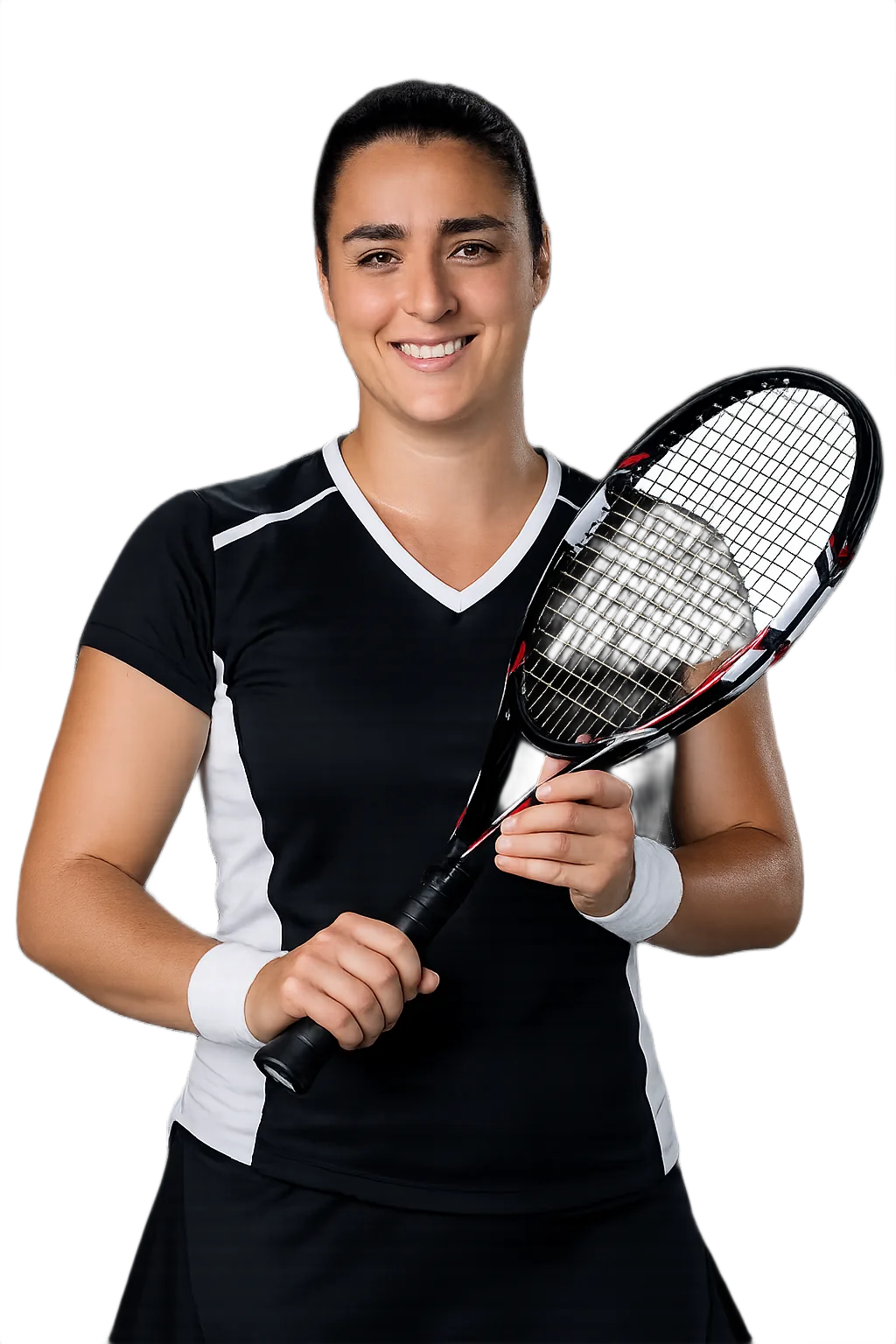 Portrait of Ons Jabeur, tennis player