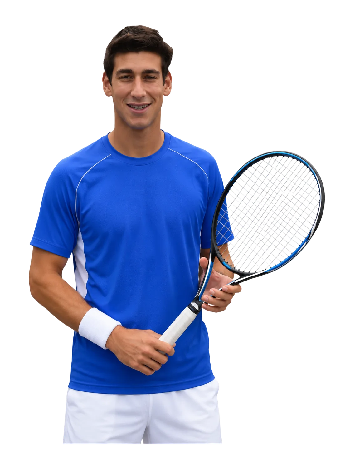 Orlando Luz tennis player profile visual with TennisJack stats and match analysis