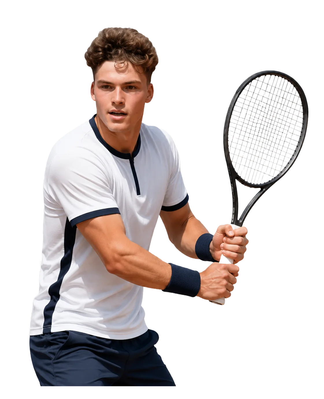 Pavlos Tsitsipas tennis player profile visual with TennisJack stats and match analysis
