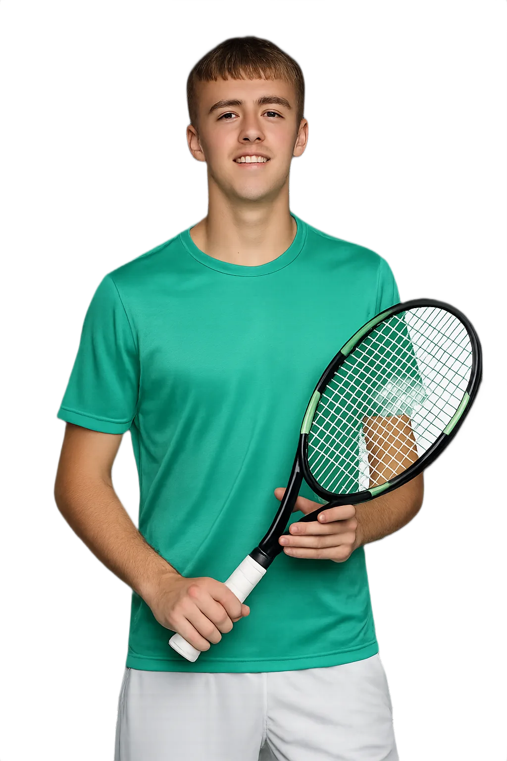 Portrait of Peter Alam, tennis player