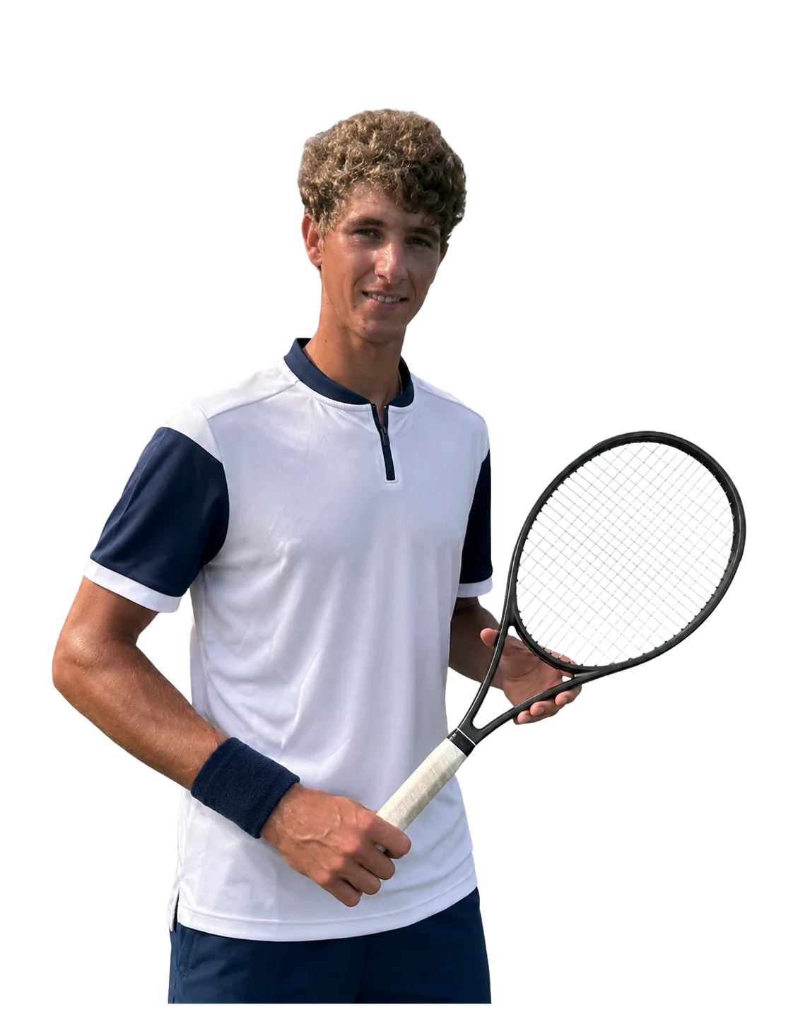 Peter Bertran tennis player profile visual with TennisJack stats and match analysis
