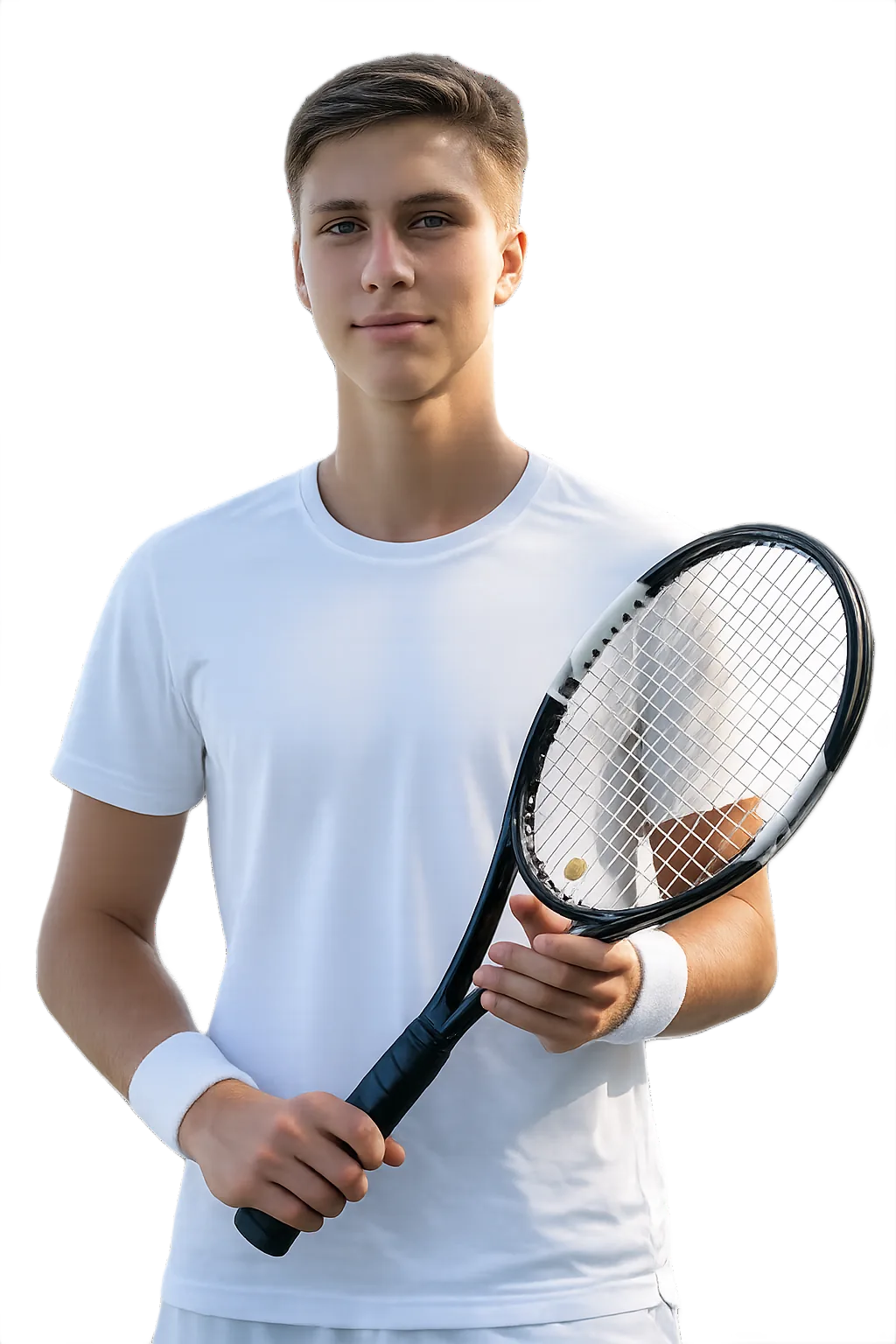 Portrait of Petr Brunclik, tennis player