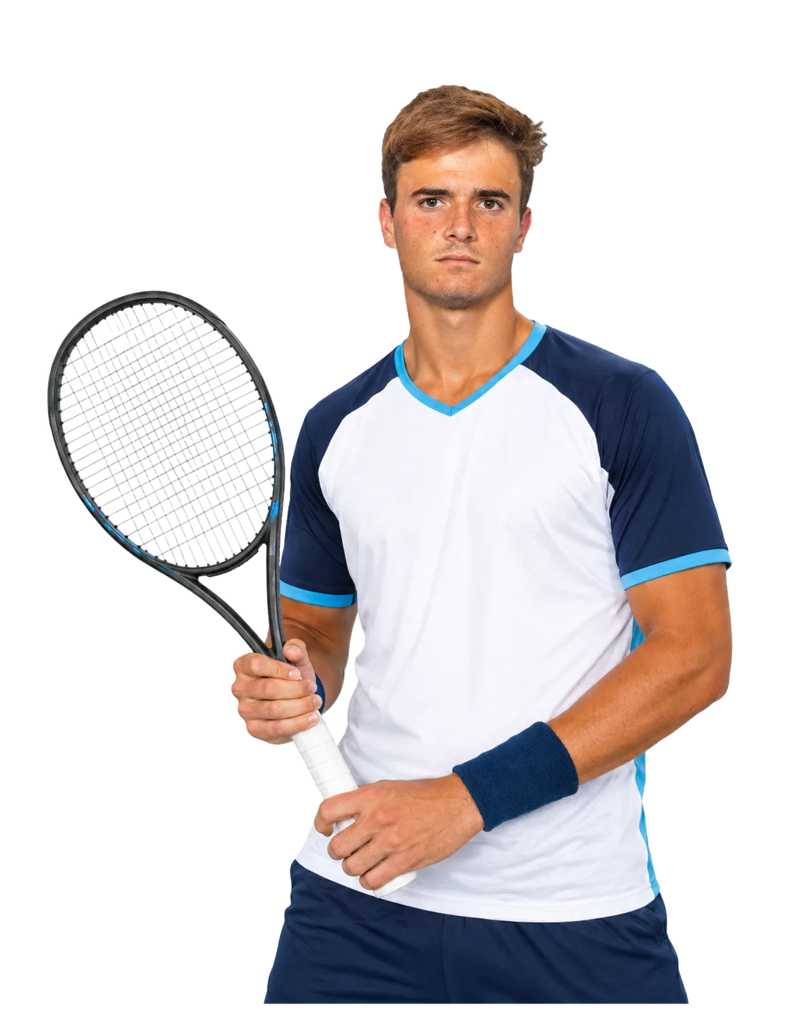 Petros Tsitsipas tennis player profile visual with TennisJack stats and match analysis