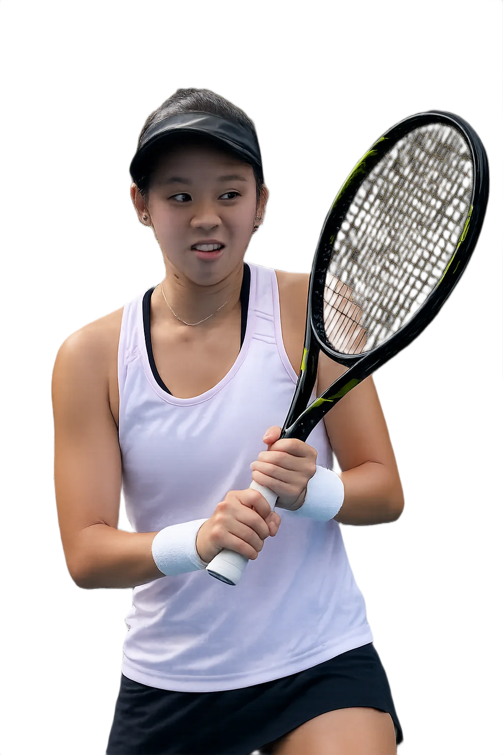 Portrait of Punnin Kovapitukted, tennis player