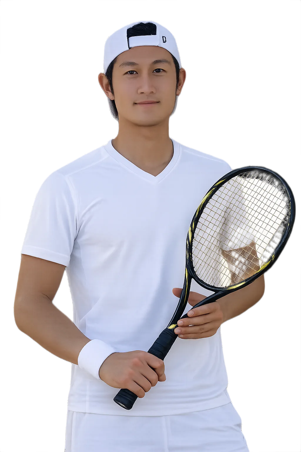 Portrait of Qian Sun, tennis player