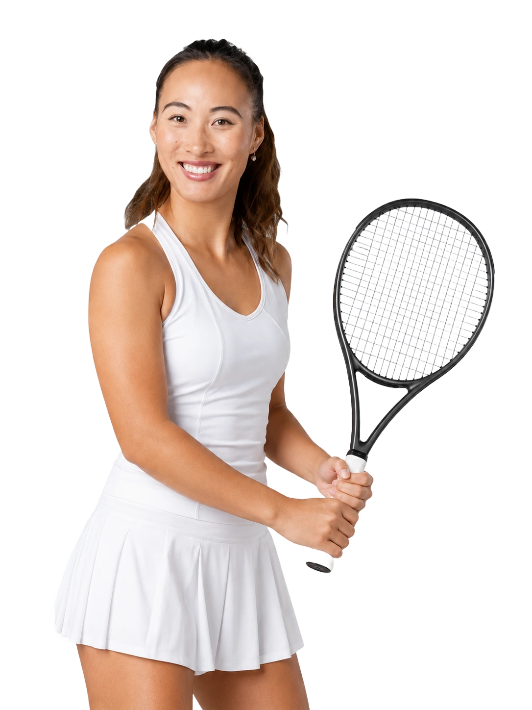 Qinwen Zheng tennis player profile visual with TennisJack stats and match analysis