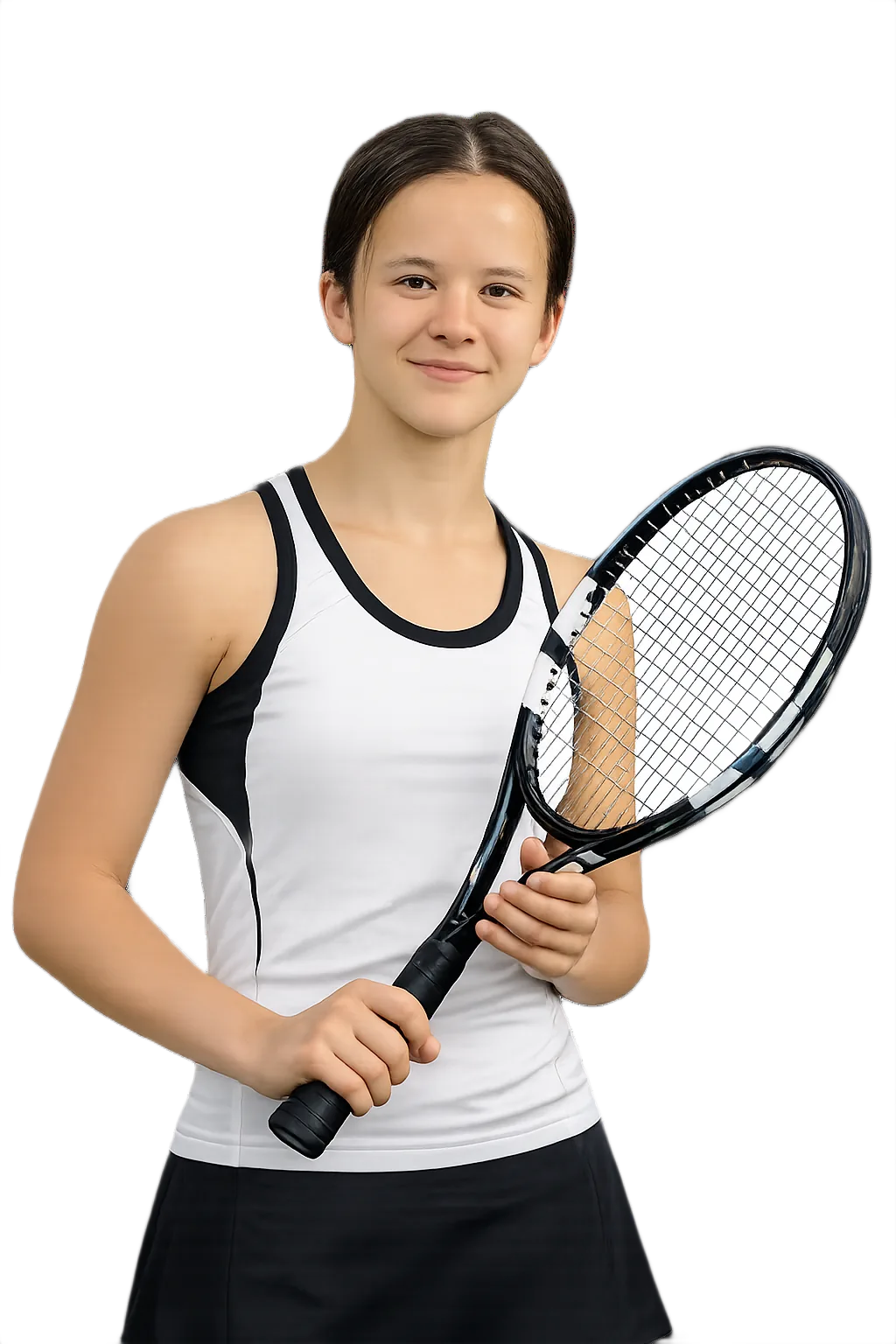 Portrait of Rachael Smith, tennis player