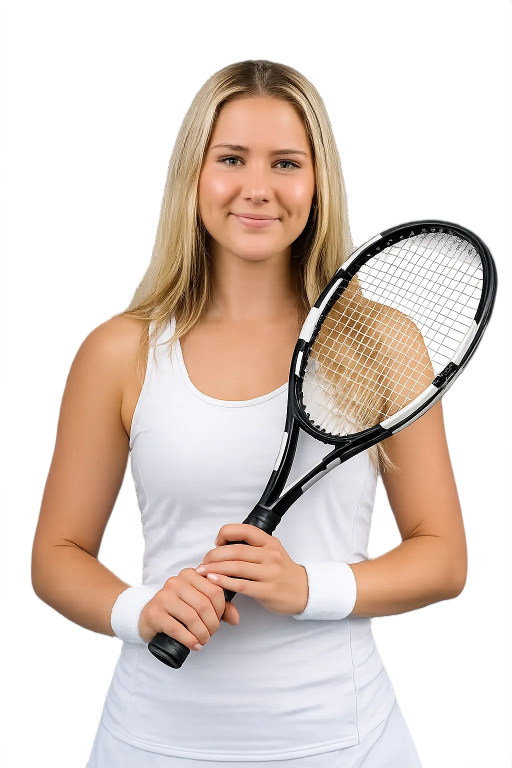 Portrait of Rachel Gailis, tennis player