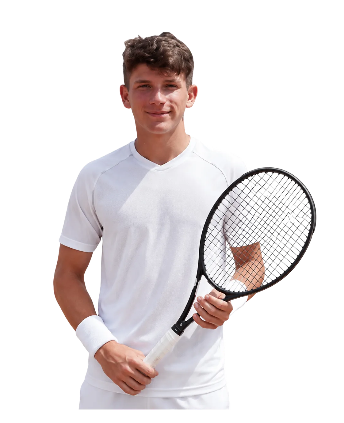 Rafael Giotis tennis player profile visual with TennisJack stats and match analysis