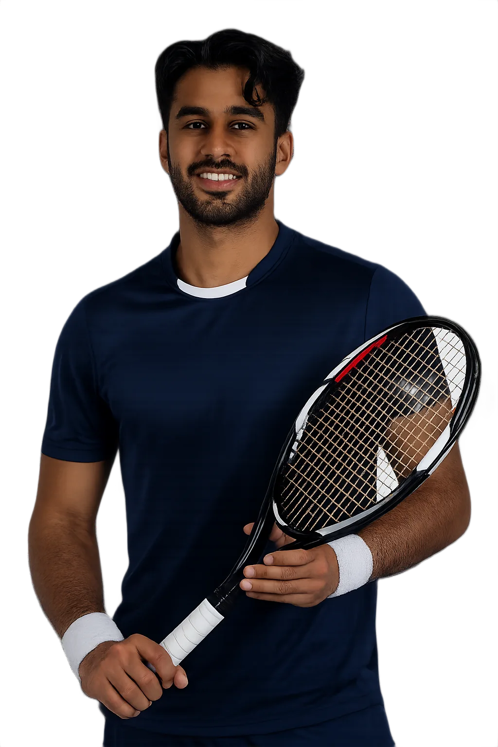 Portrait of Rahul Dhokia, tennis player