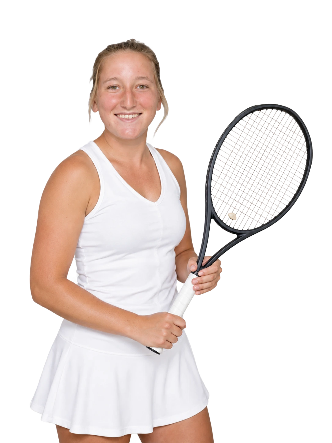 Reese Brantmeier tennis player profile visual with TennisJack stats and match analysis