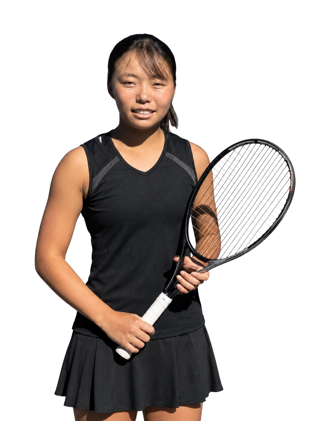 Reina Goto tennis player profile visual with TennisJack stats and match analysis
